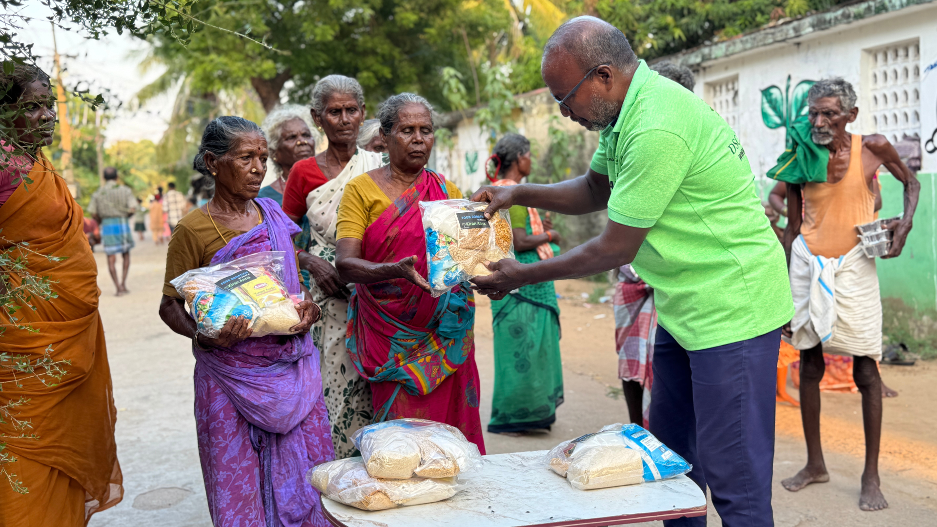 Grocery Donation in Vijayawada