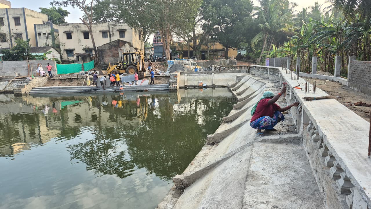 Muzhiyankulam Pond Opening Ceremony at Pooranagkuppam, Puducherry