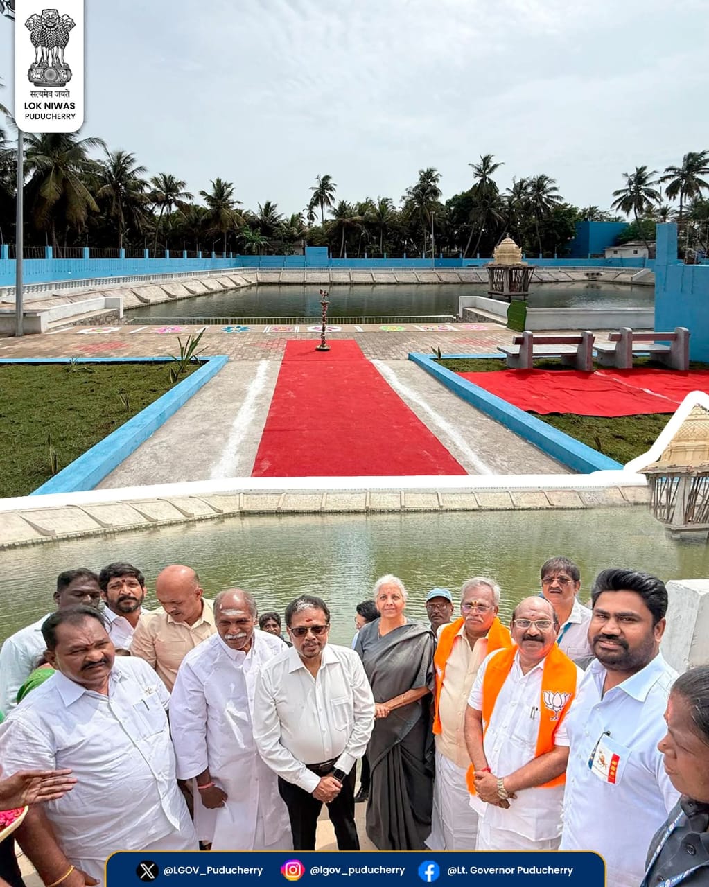 Muzhiyankulam Pond Reopening Ceremony Successfully Completed at Pooranagkuppam, Puducherry