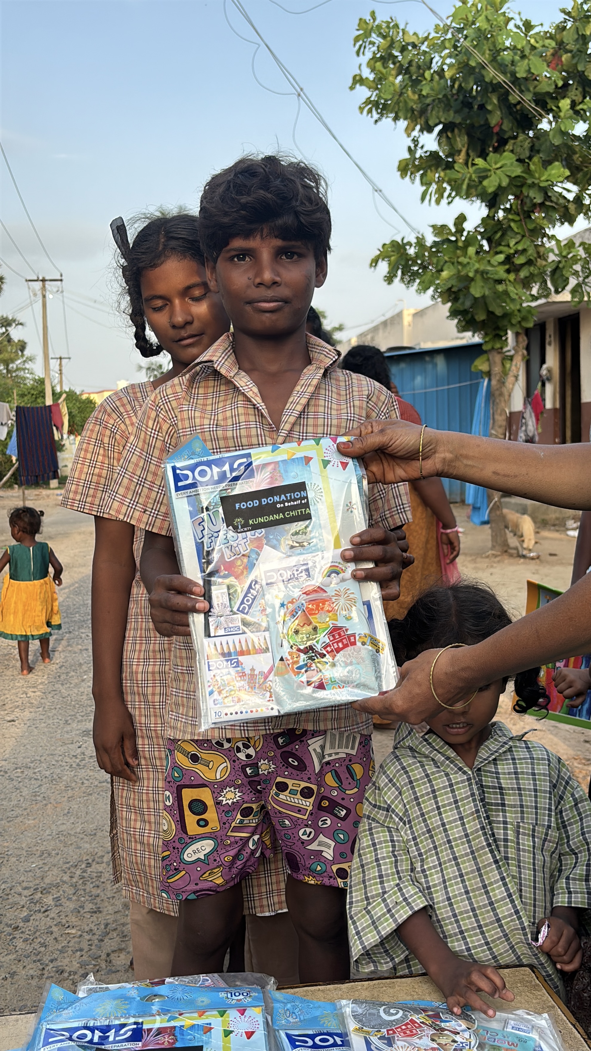 Donate Education Kits for Needy Children from Hyderabad