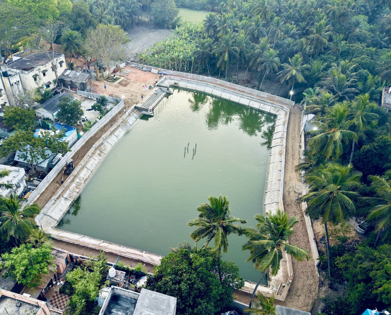 Muzhiyankulam Pond Opening Ceremony at Pooranagkuppam, Puducherry
