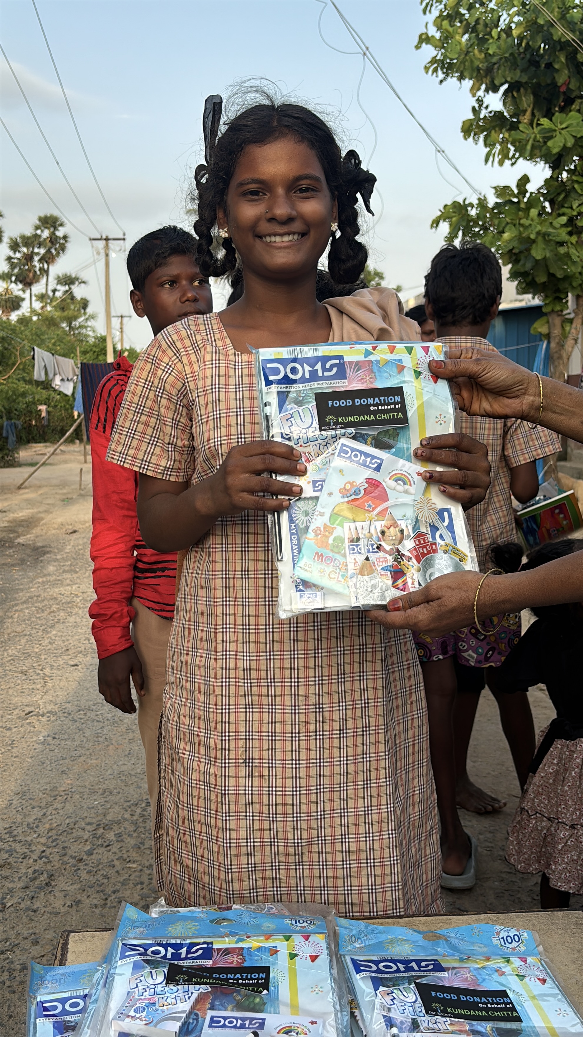 Donate Education Kits for Needy Children from Hyderabad